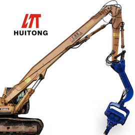 ZX240 ZX500 Excavator Pile Hammer Customised Color