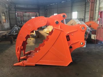 Excavator Bucket Thumb Attachment For Grabbing / Digging High Performance
