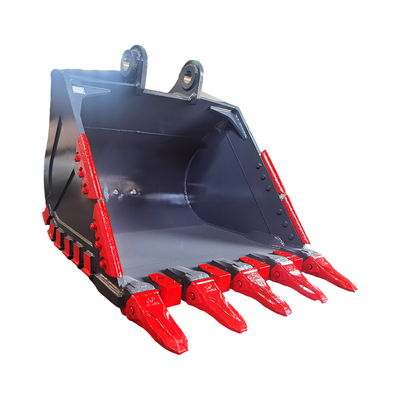 गुणवत्ता  Wide Digging GP Heavy Duty Excavator Bucket Q355B Backhoe Rock Bucket कारखाना