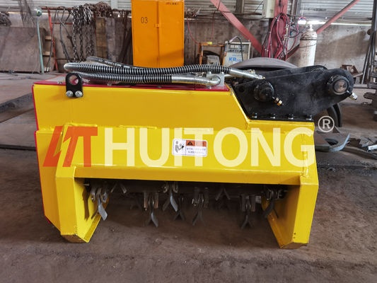 गुणवत्ता  OEM Excavator Flail Mower  Wear-resistant  Fit 20Ton Excavator for Roadside Weeding & Greenbelt Trimming कारखाना