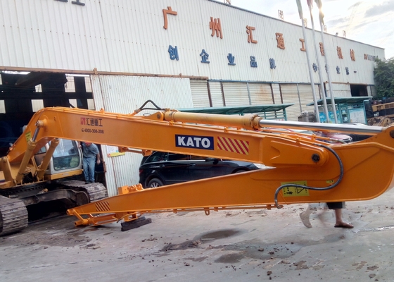 एक्सटेंडेड रेंज एक्सकेवेटर बूम Q355B Q420/550/690 OEM पीला 10-30 मीटर