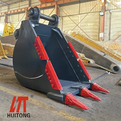 ओईएम निर्माण मशीनरी भागों एचडी बाल्टी भारी शुल्क बाल्टी खुदाई SK500 CAT352 रॉक डिगर बाल्टी