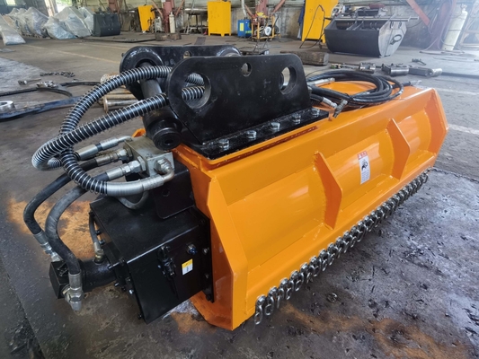 Q355B 600 मिमी-2000 मिमी काटने के साथ मैकेनिकल फ्लेल कटर ISO9001 प्रमाणित