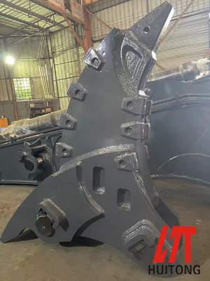 60 टन PC600 R600 उत्खनन बूम मेगा उत्खनन रॉक बूम अनुकूलित लंबाई और वजन और पूर्ण एक्सेसरीज़ के साथ