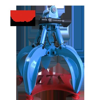 Huitong Excavator Orange Peel Grab for 37-46 Ton स्क्रैप / अपशिष्ट हैंडलिंग के लिए एक्सकेवेटर अनुकूलित सीई प्रमाण पत्र