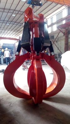 नारंगी छील निकासी गैजेट संलग्नक Q355B NM400/450/500 Hardox450/500/550 चार या पांच पंजे