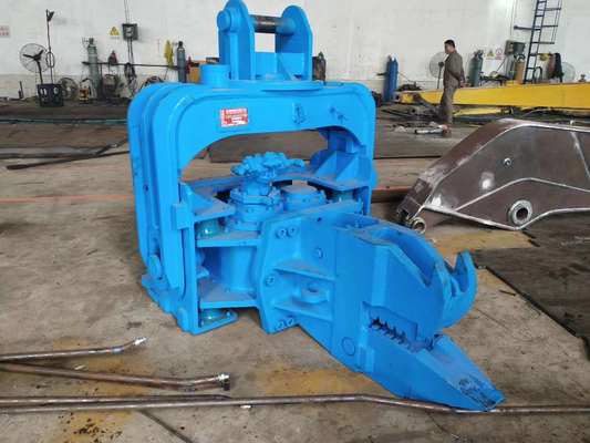 HT250 टिकाऊ हाइड्रोलिक ढेर ड्राइविंग हथौड़ा फिट 20-24T खुदाई PC200 SH220 नगरपालिका और ग्रामीण ढेर परियोजनाओं के लिए