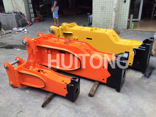 Huitong OEM हाइड्रोलिक हैमर साइलेंस टाइप 2000 KG 18-26 टन खुदाई मशीनों के लिए सीई प्रमाणित