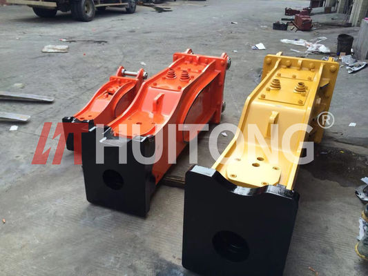 Huitong OEM हाइड्रोलिक हैमर साइलेंस टाइप 2000 KG 18-26 टन खुदाई मशीनों के लिए सीई प्रमाणित