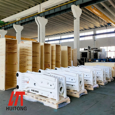 Huitong Silence/Box Type Hydraulic Hammer 1800 KG for 18-26 Ton Excavators, OEM उपलब्ध सीई प्रमाण पत्र