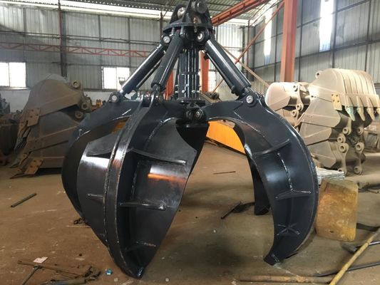 नारंगी छील निकासी गैजेट संलग्नक Q355B NM400/450/500 Hardox450/500/550 चार या पांच पंजे