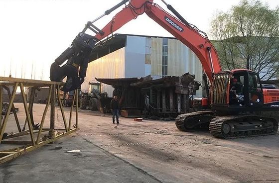 Huitong Excavator चील के आकार का कतरन धातु काटने का कतरन 12-17 टन के लिए Excavators, अनुकूलित, सीई प्रमाण पत्र