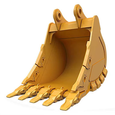 20-30 टन उत्खनन पत्थर बाल्टी 0.8cbm मानक क्षमता Q355B स्टील