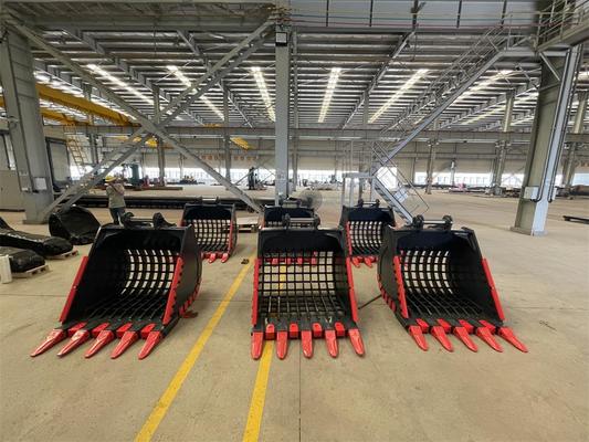 20 से 30 टन की खुदाई करने वाली मानक बाल्टी Q355B स्टील के साथ