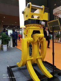 Q355B उत्खनन मशीन घुमावदार ग्रिप ब्लैक / ब्लू 300-14500KG क्षमता