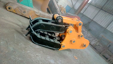 1000-2200mm Opening Width Excavator Log Grapple for Black/Blue Wood/Tree/Tock Grabbing