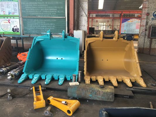 45T PC450 रॉक एक्सकेवेटर बाल्टी अनुकूलित 2.0CBM खनन बाल्टी उच्च गुणवत्ता कारखाने प्रत्यक्ष बिक्री
