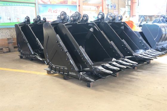 45T PC450 उत्खनन रॉक बाल्टी अनुकूलित 2.2CBM खनन बाल्टी उच्च गुणवत्ता कारखाने प्रत्यक्ष बिक्री