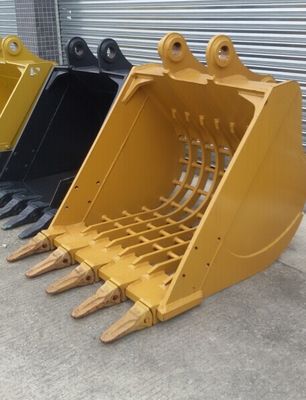 8.7cbm खुदाई रॉक कंकाल बाल्टी अनुकूलित रंग