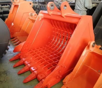 निर्माण मशीनरी खुदाई कंकाल बाल्टी OEM खुदाई बाल्टी 1 साल की वारंटी अनुकूलित करें: