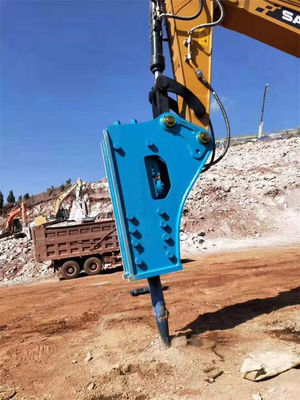 गर्म बिक्री अनुकूलित 140MM व्यास ड्रिलिंग रिग 22 टन खुदाई करने वाला गर्म बिक्री रॉक ब्रेकर कम शोर हाइड्रोलिक बॉक्स टाइप ब्रेकर हैमर