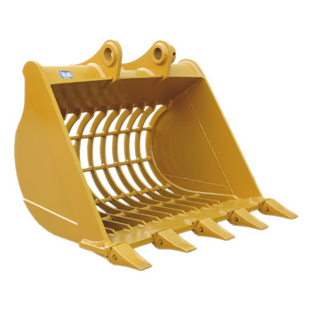 NM360/400 3 - 3.5 M3 खुदाई के लिए व्हील लोडर Sieve बाल्टी
