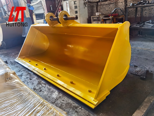 HARDOX450 उच्च मानक खुदाई ग्रेडिंग बाल्टी के लिए 6T बॉबकैट खुदाई कस्टम उच्च गुणवत्ता बड़ी क्षमता संलग्नक