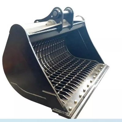 Q355B NM500 Hardox500 2.8 क्यूबिक मीटर हेवी ड्यूटी स्केलेटन बाल्टी
