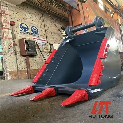 काटो HD1250 25 टन खुदाई भारी शुल्क बाल्टी 1.3m3 क्षमता