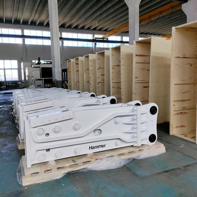 Doosan 20 से 50 टन खुदाई हाइड्रोलिक हैमर 0.2m3 क्षमता