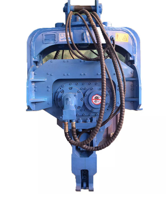 25 टन खुदाई मशीन निर्माण मशीनरी संलग्नक Vibro Piling Hammer with 2.5M Vice Arm for Excavator उच्च दक्षता गर्म बिक्री उत्पाद