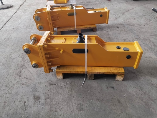 200-1500 किलोग्राम खुदाई मशीन OEM स्वीकार्य Q355B के साथ हाइड्रोलिक हथौड़ा
