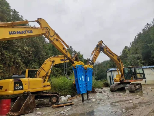 हुंडई एक्स्कवेटर हाइड्रोलिक हैमर क्रशर स्टोन रॉक बिल्डिंग टियर डाउन स्ट्रांग
