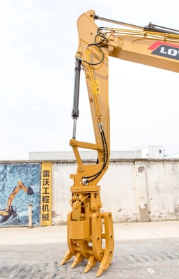 पहिएदार उत्खनन PW75R-2 . के लिए खुदाई करने वाला हाइड्रोलिक यांत्रिक हाथापाई घुड़सवार