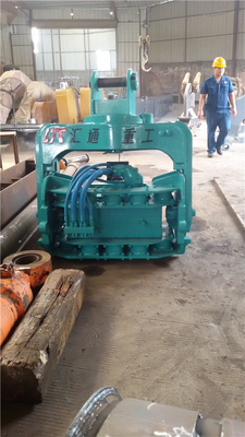 25 टन खुदाई मशीन निर्माण मशीनरी संलग्नक Vibro Piling Hammer with 2.5M Vice Arm for Excavator उच्च दक्षता गर्म बिक्री उत्पाद