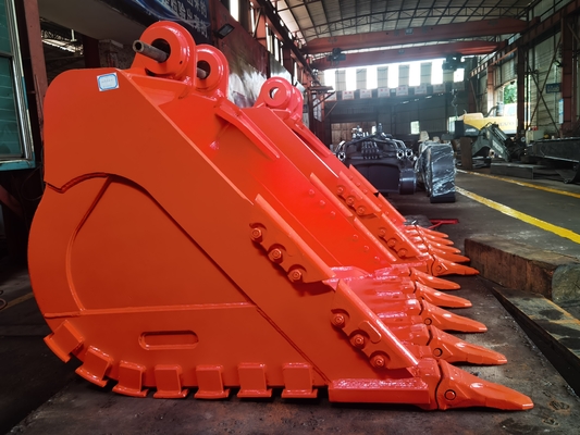 उत्खनन बाल्टी 35T उत्खनन CAT330 HD बाल्टी उच्च गुणवत्ता HARDOX450 अनुकूलित 1.5CBM खनन बाल्टी गर्म बिक्री